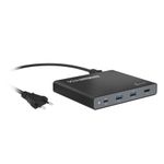 J5create JCDP392-EN - Dock da viaggio USB-C integrate a 90 W - UE (90W BUILT IN USB-C TRAVEL DOCK - - EU)