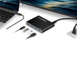 j5create-JCDP392-EN---Dock-da-viaggio-USB-C-integrate-a-90-W---UE--90W-BUILT-IN-USB-C-TRAVEL-DOCK-----EU-