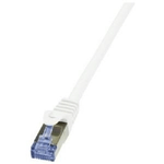 Logilink PrimeLine - Cavo patch - RJ-45 (M) - RJ-45 (M) - 5 m - SFTP PiMF - CAT 6a - senza alogeni - bianco (CQ3071S)