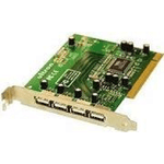 Terratec Ultron UHP-400 - Adattatore USB - PCI - USB 2.0 x 4 (20753)