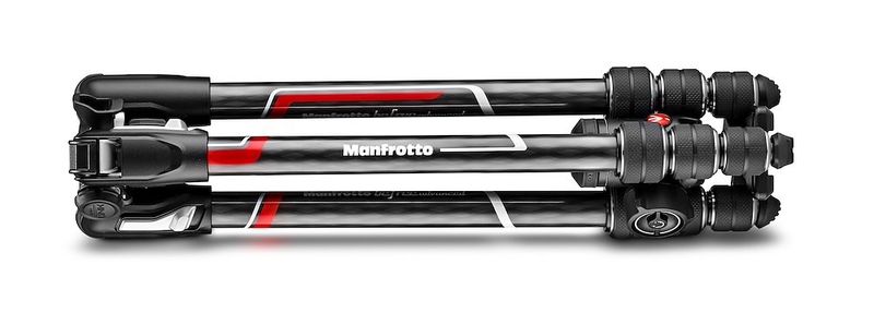 Manfrotto-MKBFRTC4-BH-treppiede-Videocamera-portatile-3-gamba-gambe-Nero-Argento