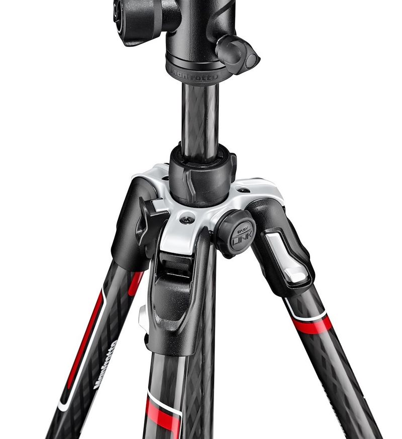 Manfrotto-MKBFRTC4-BH-treppiede-Videocamera-portatile-3-gamba-gambe-Nero-Argento