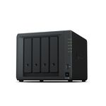 Synology NAS Tower 4Bay 25/3.5 SSD/HDD SATA 2xssd NVME M.2 2280 Intel Celeron J4025 2Core 2.0GHz 2 GB DDR4 (fino a 6 GB)