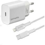 4smarts Set caricabatterie 4smarts da 20 W con cavo Lightning da 15 m per iPhone e iPad