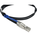 BlueOptics 2282600-R-BL cavo Serial Attached SCSI SAS 2 m 12 Gbit/s Nero (Adaptec Kabel komp. SFF8644-SFF8644 extern 2m