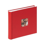 Walther Design Fun album fotografico e portalistino Rosso 200 fogli 10 x 15