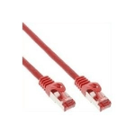 Cavo patch - S-FTP PiMf - Cat.6 - 250 MHz - PVC - CCA - rosso - 15 m