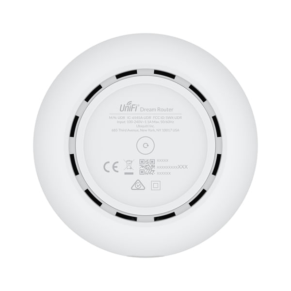 Ubiquiti-UDR--Router-wifi--UniFi-Dream-Router-4x4-MIMO-Dual-Band-WiFi-6-5x-RJ45-1000Mb-s