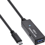 InLine Estensione attiva USB 3.2 Gen.1 - Da spina USB-C a presa USB-A - 5 m