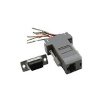 Adattatore presa Sub D a 9 pin su presa RJ45