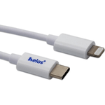 Cavo Helos da USB-C a Lightning certificato MFI 10 m bianco