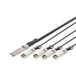 Digitus Direct Attach Cable 40G QSFP+ to 4XSFP+ 3m