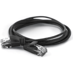 Wantec 7316 U/UTP (UTP) Schwarz 3m Cat6a Netzwerkkabel (7316)