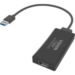 Vision TC-USBHDMI adattatore grafico USB 1920 x 1080 Pixel Nero (VISION Professional installation-grade USB-A to HDMI ad