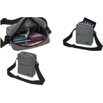 Borsa a tracolla WEDO 59350512 poliestere grigio