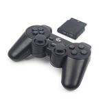 Gembird JPD-WDV-01 periferica di gioco Nero RF Gamepad PC, Playstation 2, Playstation 3