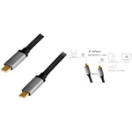 2direct  LigiLink CUA0107 USB 3.2 Gen 2 Cable C/M to C/M, 4K/60 Hz, PD, alu, black/grey, 1 m (CUA0107)