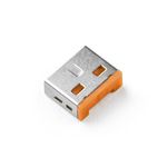 Smartkeeper UL03P2OR clip sicura Bloccaporte USB tipo A Arancione Plastica 100 pz