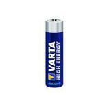 Varta High Energy AAA  VARTA Type 4903  Int. Baugre nach IEC LR03  Baugre AAA Micro  Durchmesser 	10.5 mm  Gre 	44