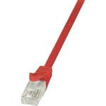 LogiLink - Cavo patch - Da RJ-45 (M) a RJ-45 (M) - 5 m - UTP - CAT 5e - Rosso