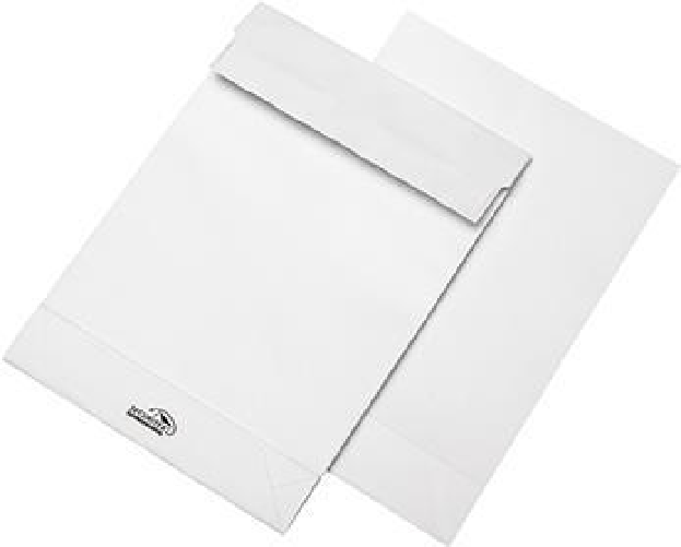MAILmedia tasche piegate Securitex piegate per posta B4 Di DIN B4 bianco