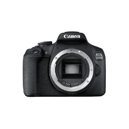 Canon-EOS-2000D-BK-BODY-EU26-Corpo-della-fotocamera-SLR-241-MP-CMOS-6000-x-4000-Pixel-Nero