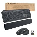 Logitech MX Keys combo for Business Gen 2 tastiera Mouse incluso Ufficio RF senza fili + Bluetooth QWERTY US