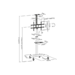 Link-Accessori-LKBR49-Supporto-TV-a-parete-1778-cm--70---Nero