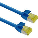 Cavo patch ultra sottile Helos S/FTP Cat 6A blu 20 m