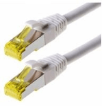 Cavo patch Helos S/FTP Cat 6a bianco 75 m