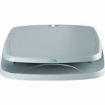 Supporto-elevatore-per-monitor-Fellowes---Regolabile-a-3-altezze---Fino-a-36-kg---Organizzatore-di-cavi---colore-grigio