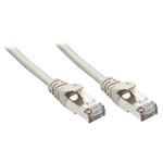 Lindy 48342 cavo di rete Grigio 1 m Cat5e F/UTP FTP (1m Cat.5e F/UTP Network - Cable Grey - Warranty 120M)