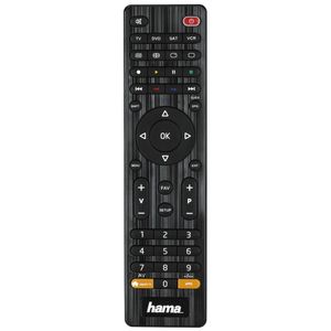 Hama 00012306 telecomando IR Wireless DVD-Blu-ray, STB, TV, VCR Pulsanti