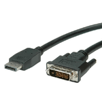 VALUE 11.99.5613 cavo e adattatore video 1 m DisplayPort DVI-D Nero