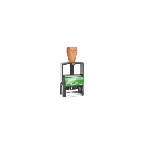 Colop-2660-Green-Line-Preinchiostrato-Timbro-testo-data-Metallo-Plastica