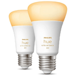 Philips Hue White ambiance 2 Lampadine Smart E27 60 W