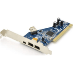 Digitus SCHEDA FIREWIRE PCI CON 2 PORTE 6 POLI E 1 4 POLI ESTERNE E 1 PORTA 6 POLI INTERNA