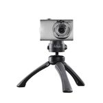 Mantona-21406-treppiede-Smartphone-macchina-fotografica-digitale-3-gamba-gambe-Nero-Grigio