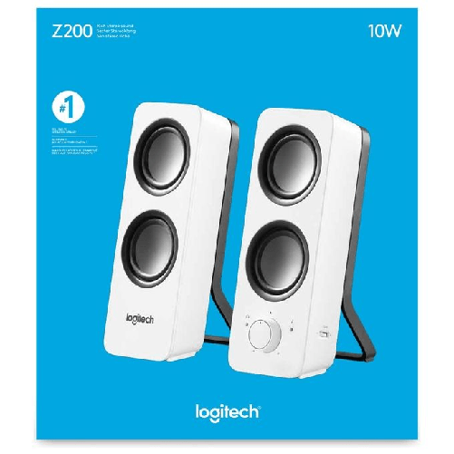 Logitech-Z200-altoparlante-Bianco-Cablato-5-W