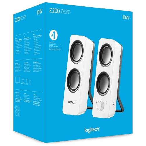 Logitech-Z200-altoparlante-Bianco-Cablato-5-W