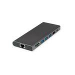 Value VALORE Dock USB-C HDMIGbE3xA1xC 1xTF/SD1xC PD 1x Audio 4K - Audio/Multimedia - Digitale/Dati