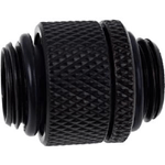 Alphacool Eiszapfen Connector Series Double-Threaded - Fl¼ssigk¼hlsystemarmatur - Deep Black