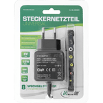 InLine  DC Stecker 55 x 21mm ist bereits am Kabel befestigt  8 Wechselstecker USB Typ-C Micro