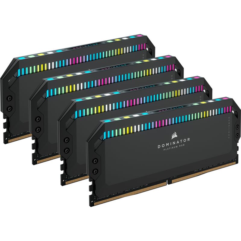 Corsair-Dominator-Platinum-RGB-64GB-Kit-4-x-16GB-DDR5-5600MHz-PC5-44800-CL36-1.25V-PMIC-DIMM-Memory-Black