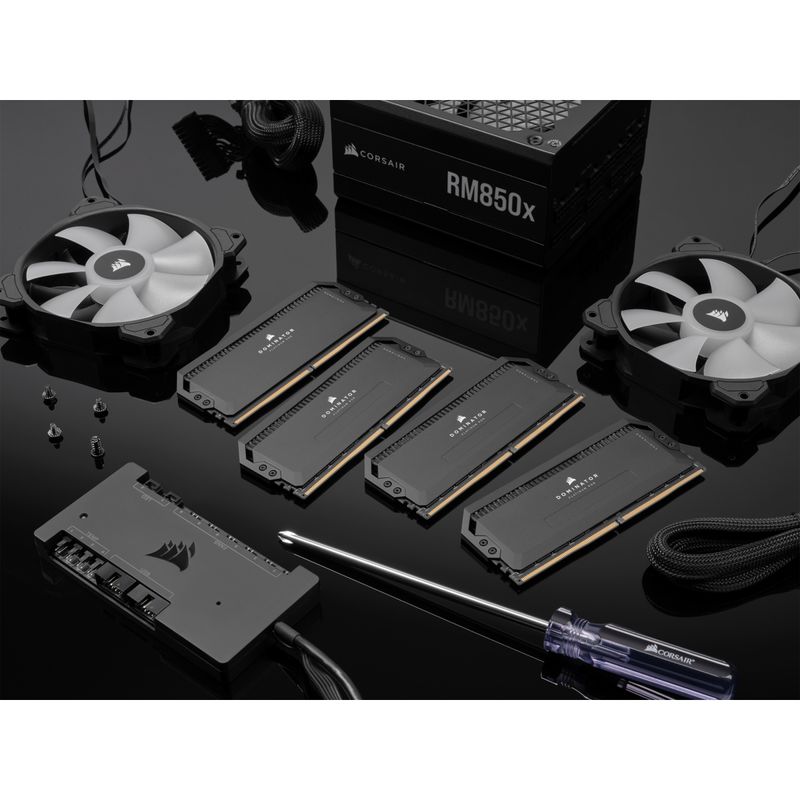 Corsair-Dominator-Platinum-RGB-64GB-Kit-4-x-16GB-DDR5-5600MHz-PC5-44800-CL36-1.25V-PMIC-DIMM-Memory-Black