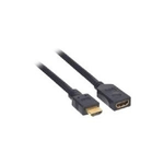 InLine Versione HDMI - HDMI-High Speed - ST - BU - nero - contatti dorati - 5 m