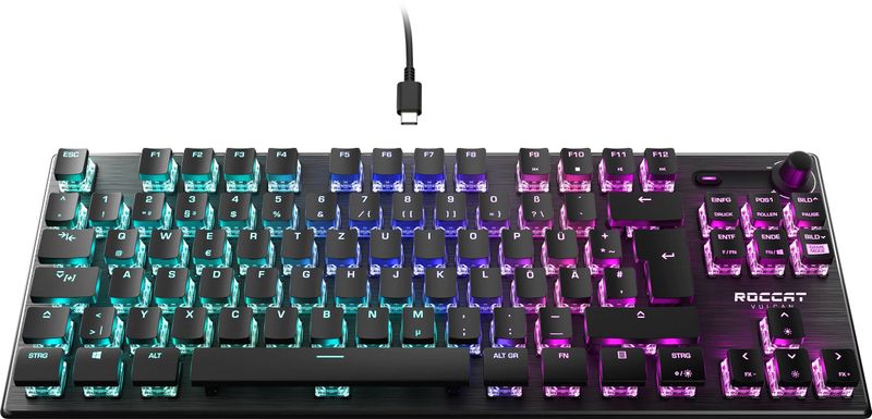 ROCCAT-Vulcan-TKL-tastiera-Giocare-USB-QWERTZ-Tedesco-Nero