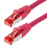 Cavo patch Helos S/FTP Cat 6 magenta 05 m