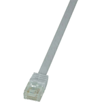 LogiLink SlimLine CAT 6 Non disponibile in parallelo (UTP) Cavo patch da 3 m Hvid