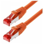 Cavo patch Helos S/FTP Cat 6 arancione 10 m